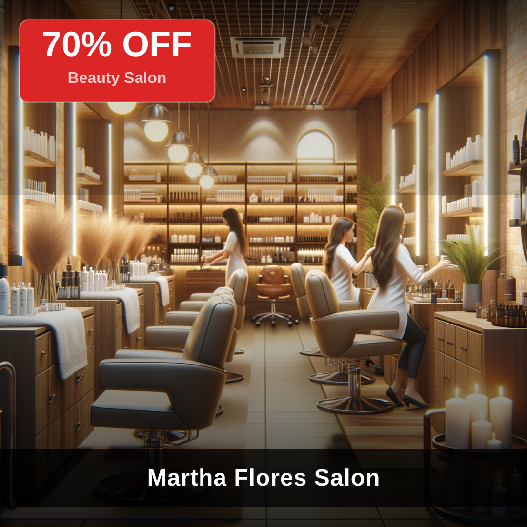 Martha Flores Salon 70% off